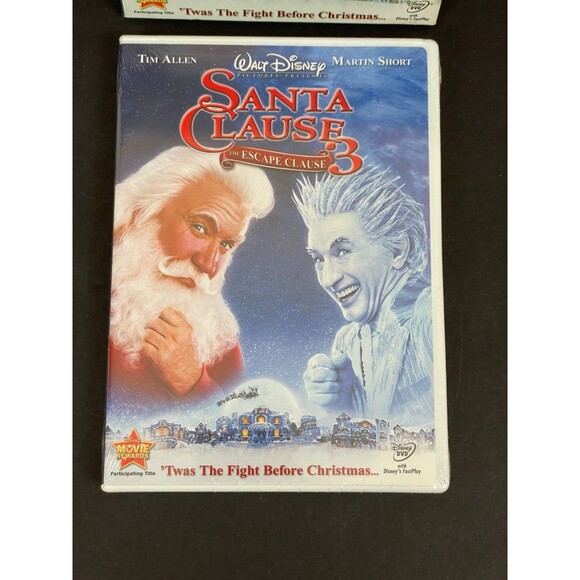 The Santa Clause 3: the Escape Clause (DVD, 2006) Brand NEW Sealed w/Slipcover - Picture 4 of 5